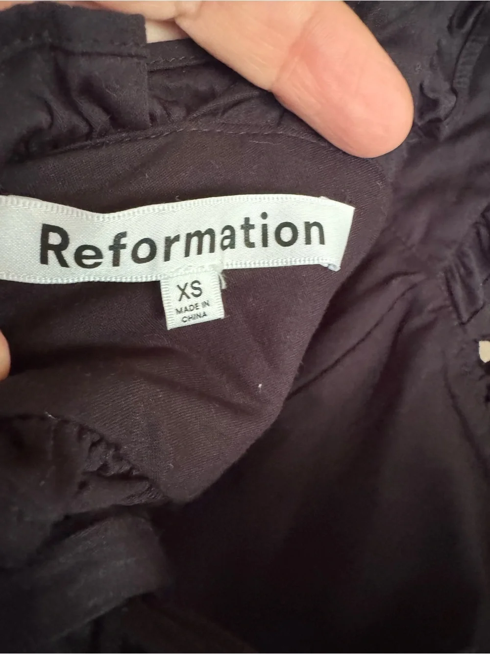 Reformation Liah Mini Dress Size XS - Picture 8 of 9
